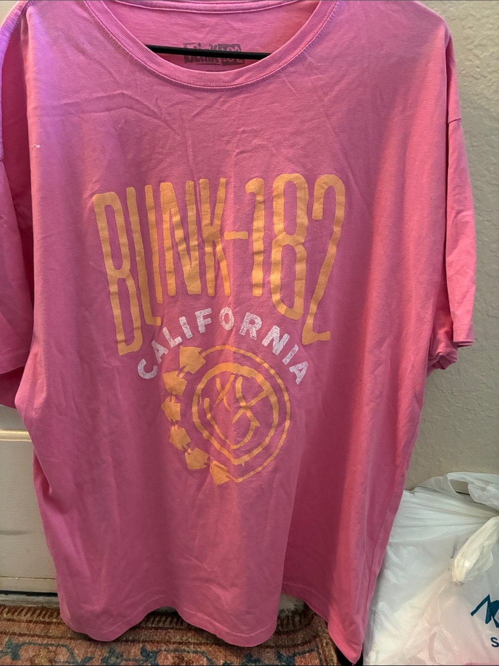 Blink-182 Pink California Graphic Tee